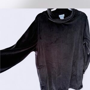 Black Cowl Neck Sweater